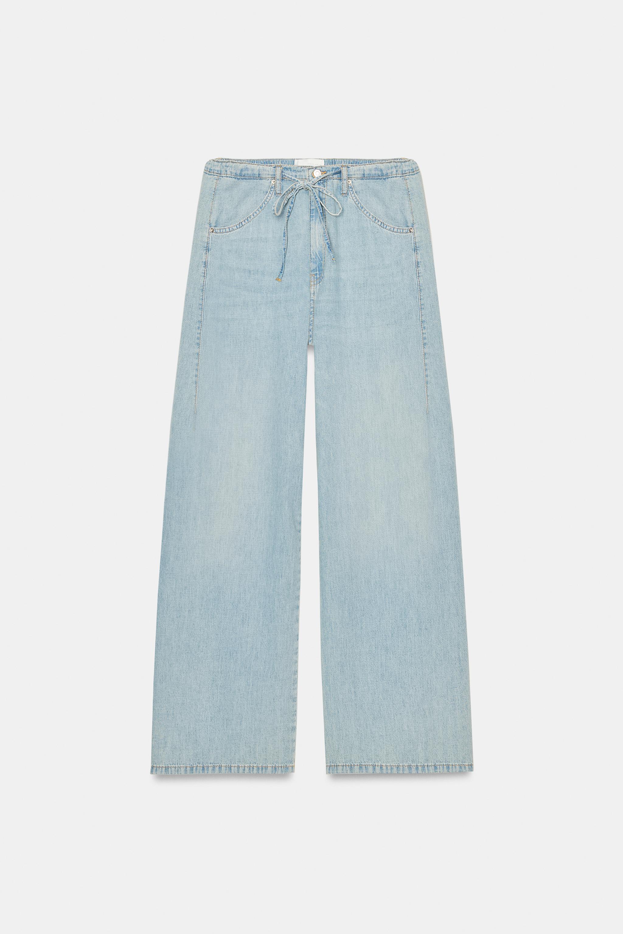 JEAN DENIM TRF FLUIDE
